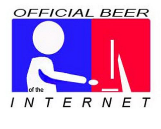 OFFICIAL BEER OF THE INTERNET logo