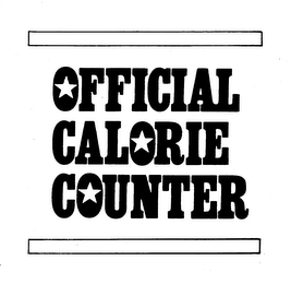 OFFICIAL CALORIE COUNTER logo