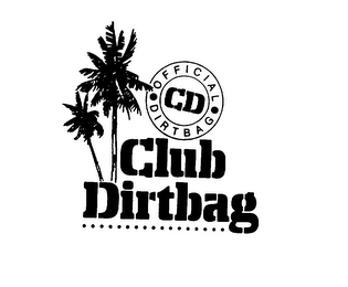 OFFICIAL CD DIRTBAG CLUB DIRTBAG logo