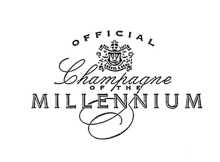 OFFICIAL CHAMPAGNE OF THE MILLENNIUM logo