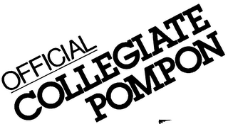 OFFICIAL COLLEGIATE POMPON logo