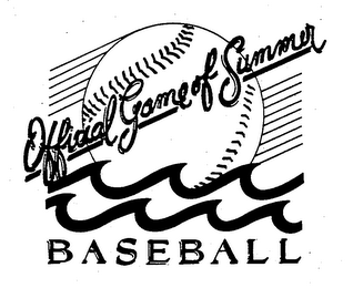 OFFICIAL GAME OF SUMMER BASEBALL logo