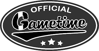 OFFICIAL GAMETIME logo