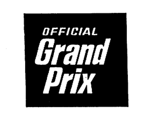 OFFICIAL GRAND PRIX PINEWOOD DERBY KIT logo