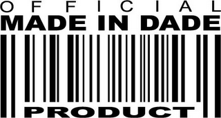 OFFICIAL MADE IN DADE PRODUCT logo