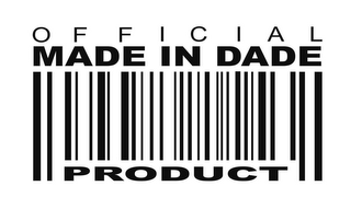 OFFICIAL MADE IN DADE PRODUCT logo