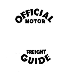 OFFICIAL MOTOR FREIGHT GUIDE logo