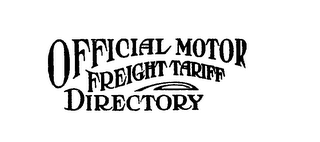 OFFICIAL MOTOR FREIGHT TARIFF DIRECTORY logo