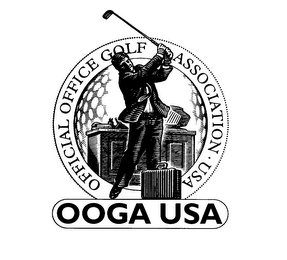 OFFICIAL OFFICE GOLF ASSOCIATION OOGA USA logo
