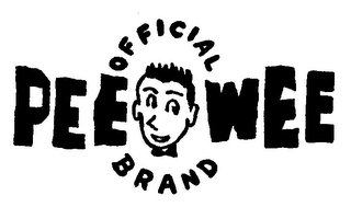 OFFICIAL PEE WEE BRAND logo