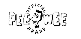 OFFICIAL PEE WEE BRAND logo