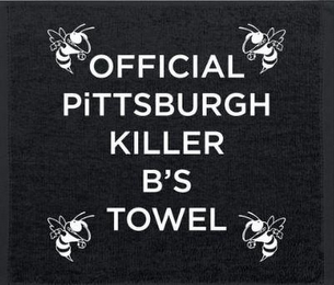 OFFICIAL PITTSBURGH KILLER B'S TOWEL logo