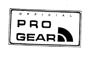 OFFICIAL PRO GEAR logo