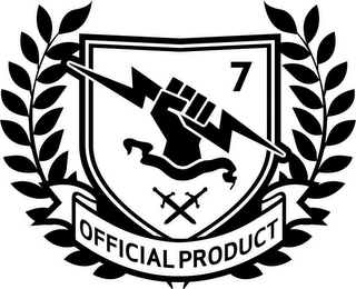 OFFICIAL PRODUCT 7 logo