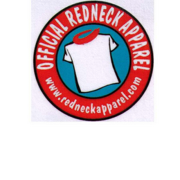 OFFICIAL REDNECK APPAREL WWW.REDNECKAPPAREL.COM logo