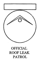 OFFICIAL ROOF LEAK PATROL logo