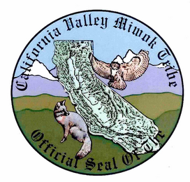 OFFICIAL SEAL OF THE CALIFORNIA MIWOK TRIBE logo