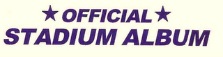 OFFICIAL STADIUM ALBUM logo