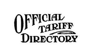 OFFICIAL TARIFF DIRECTORY logo