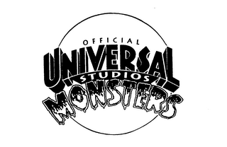 OFFICIAL UNIVERSAL STUDIOS MONSTERS logo