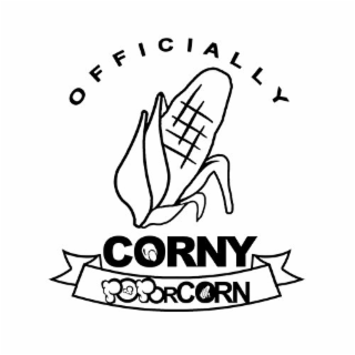 OFFICIALLY CORNY POPORCORN logo