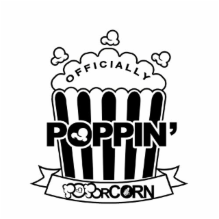OFFICIALLY POPPIN' POPORCORN logo