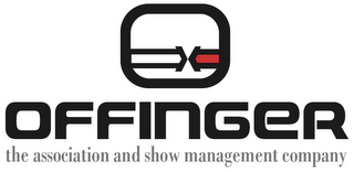 OFFINGER THE ASSOCIATION AND SHOW MANAGEMENT COMPANY logo