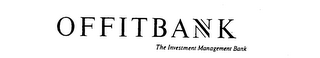 OFFITBANK THE INVESTMENT MANAGEMENT BANK logo
