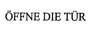 OFFNE DIE TUR logo