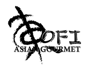 OFI ASIAN GOURMET logo