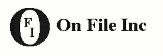 OFI ON FILE INC logo
