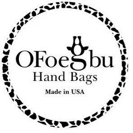 OFOEGBU HAND BAGS MADE IN USA logo