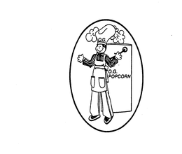 O.G. O.G. POPCORN logo