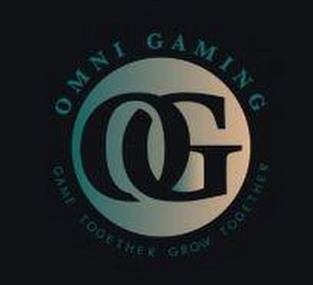 OG OMNI GAMING GAME TOGETHER GROW TOGETHER logo