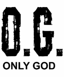 O.G. ONLY GOD logo