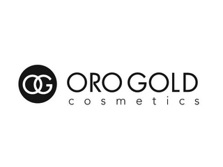 OG ORO GOLD COSMETICS logo
