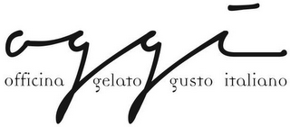 OGGI OFFICINA GELATO GUSTO ITALIANO logo