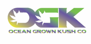 OGK OCEAN GROWN KUSH CO logo
