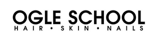 OGLE SCHOOL HAIR · SKIN · NAILS logo