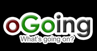 OGOING WHAT'S GOING ON? logo