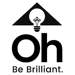 OH BE BRILLIANT. logo