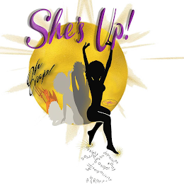 OH CRAP! SHE'S UP! CKW DEPRESSION ANXIETY GOSSIP SELF-DOUBT WORRY ANGER NEGATIVITY logo