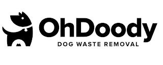 OH DOODY DOG WASTE REMOVAL logo