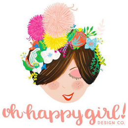 OH HAPPY GIRL! DESIGN CO. logo
