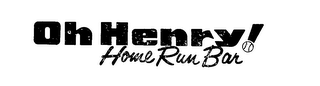 OH HENRY! HOME RUN BAR logo