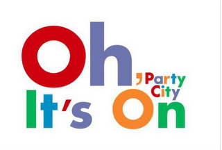 OH, IT'S ON PARTY CITY logo