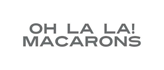 OH LA LA! MACARONS logo