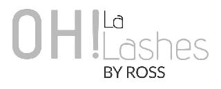 OH! LA LASHES BY ROSS logo