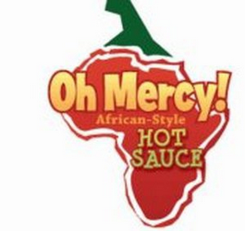 OH MERCY! AFRICAN-STYLE HOT SAUCE logo
