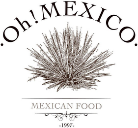 OH! MEXICO MEXICAN FOOD 1997 logo